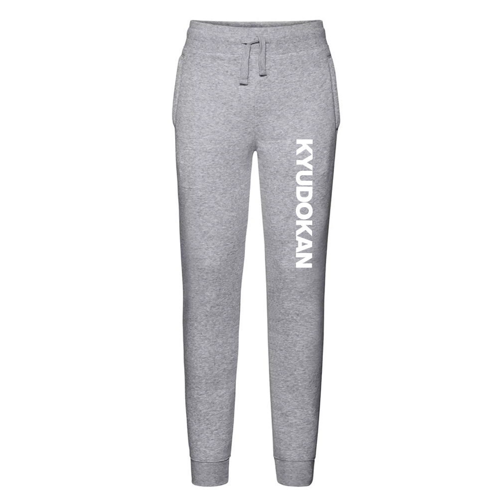 joggers grey white