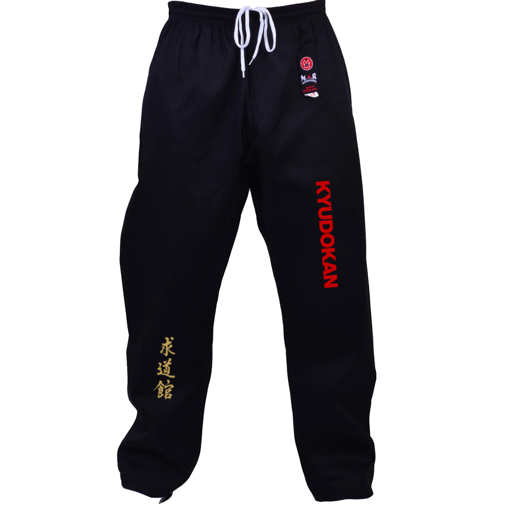 G4 VISION Adult Karate Trousers Black - G4 VISION USA