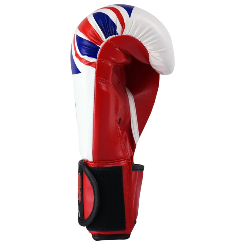 White Union Jack Boxing/Kickboxing Gloves 2