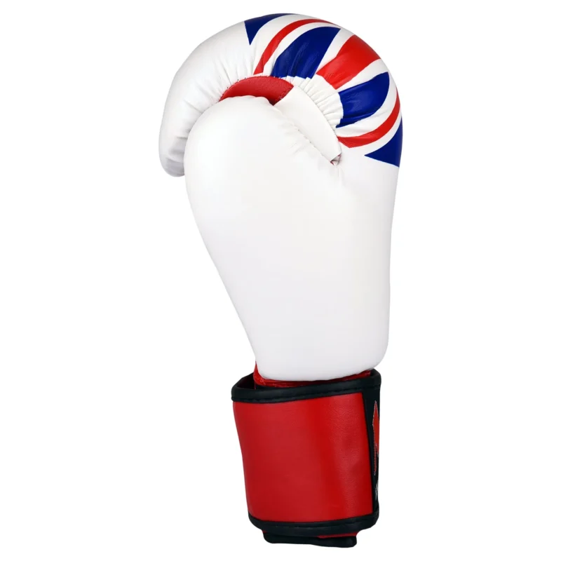 White Union Jack Boxing/Kickboxing Gloves 3