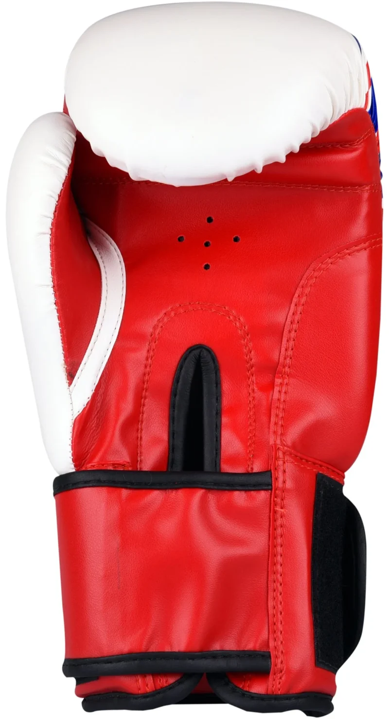 White Union Jack Boxing/Kickboxing Gloves 6