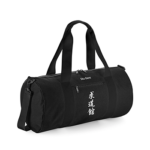 Black barrel bag